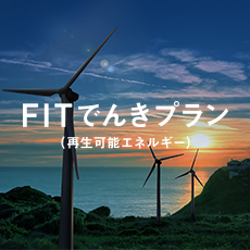 FITでんきプラン(再生可能エネルギー)